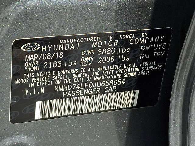 Used 2018 Hyundai Elantra SE FWD image 27