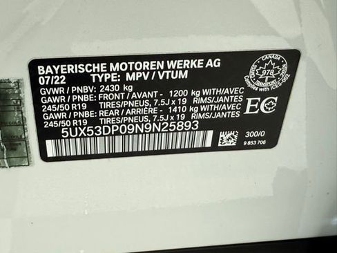 Used 2022 BMW X3 xDrive30i image 40