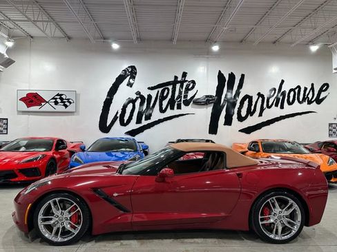 Used 2014 Chevrolet Corvette Stingray Convertible w/ 3LT Preferred Equipment Group image 2