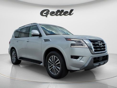 Certified 2023 Nissan Armada SL w/ Captain's Chairs Package AWD/4WD image 2