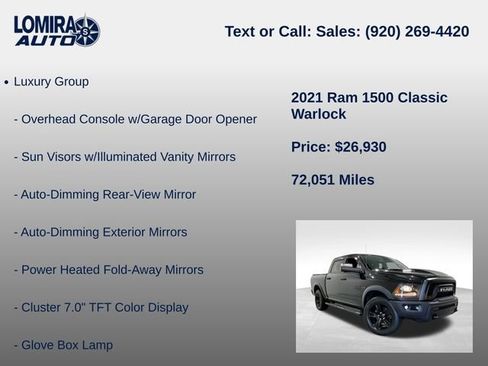 Used 2021 RAM 1500 Warlock AWD/4WD image 27