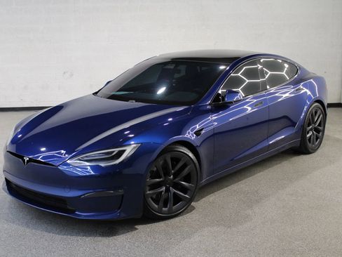 Used 2022 Tesla Model S Plaid AWD/4WD image 1