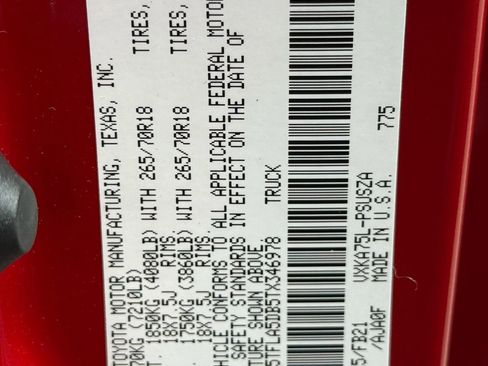 Used 2026 Toyota Tundra SR5 w/ TRD Off-Road Package image 21