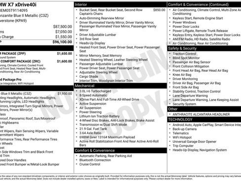New 2026 BMW X7 xDrive40i w/ Premium Package image 11