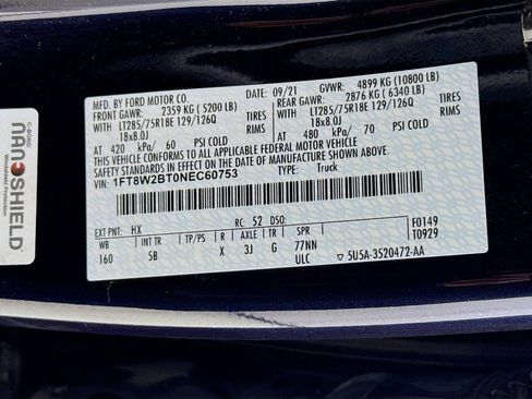 Used 2022 Ford F250 Lariat w/ Tremor Off-Road Package image 31