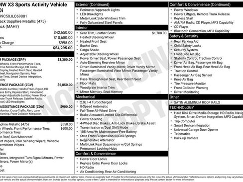 Used 2018 BMW X3 xDrive30i image 1