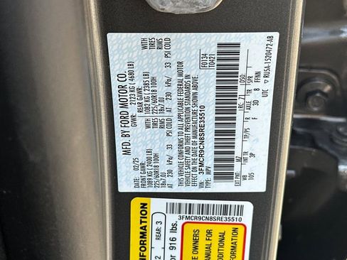Certified 2025 Ford Bronco Sport Outer Banks w/ Outer Banks Tech Package+ AWD/4WD image 33