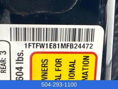 Used 2021 Ford F150 Lariat w/ Equipment Group 502A High image 33