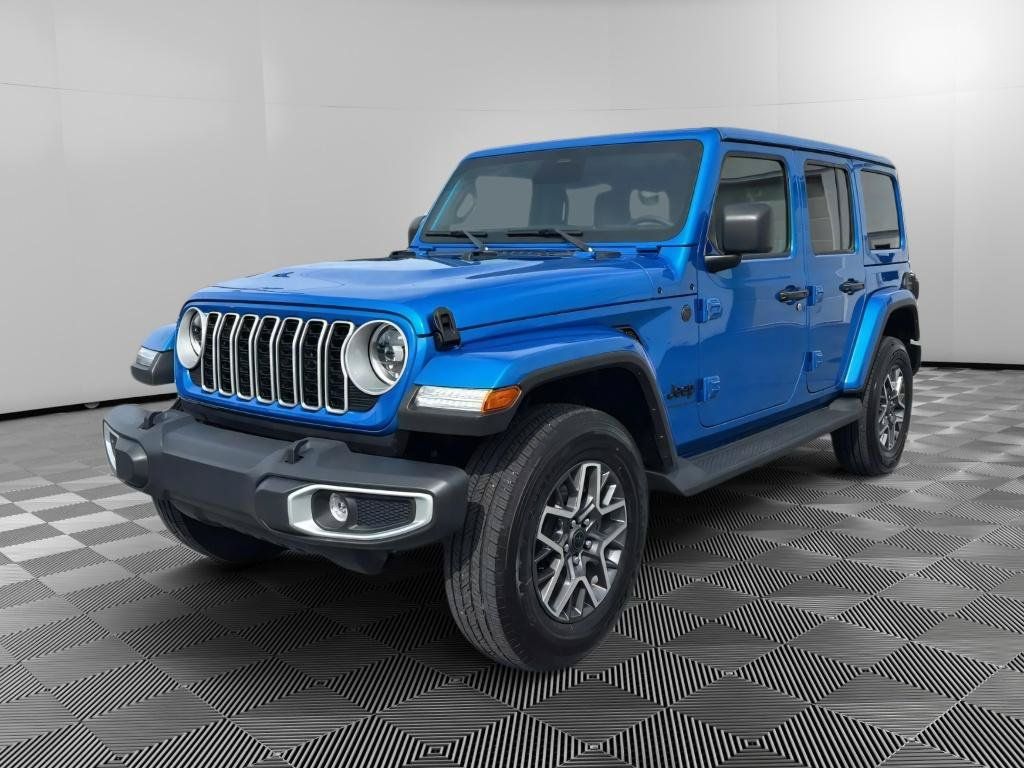 Used 2025 Jeep Wrangler Unlimited Sahara AWD/4WD image 1