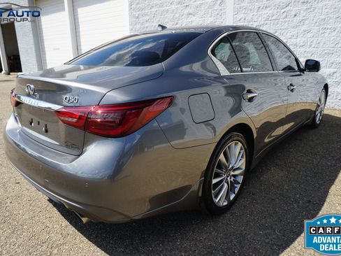 Used 2021 INFINITI Q50 Luxe w/ Seat & Sound Package AWD/4WD image 10