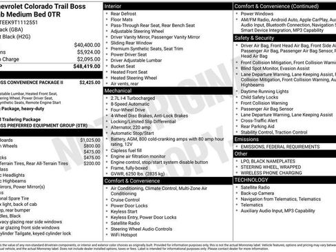 New 2026 Chevrolet Colorado Trail Boss image 26