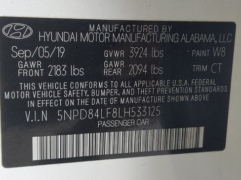 Used 2020 Hyundai Elantra SEL w/ Cargo Package (C1) FWD image 33