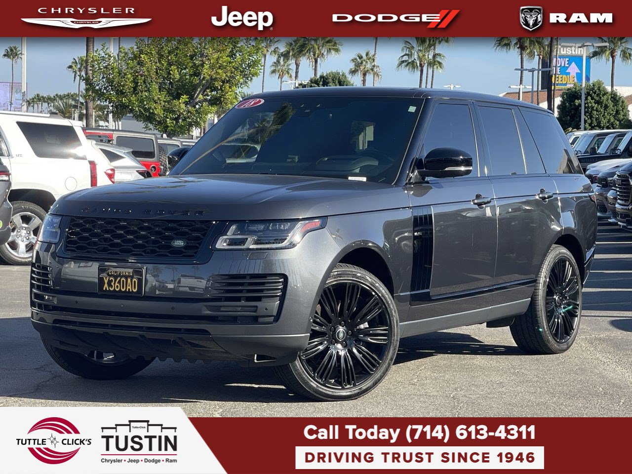 Used 2018 Land Rover Range Rover Supercharged AWD/4WD image 1