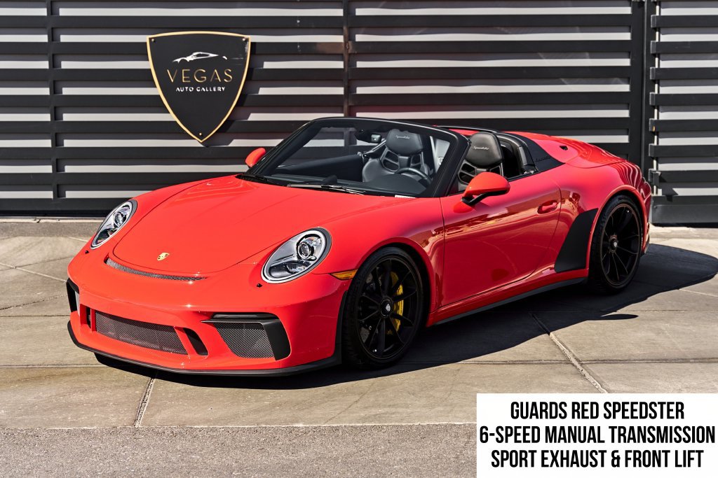 Used 2019 Porsche 911 Speedster w/ Chrono Package RWD image 1