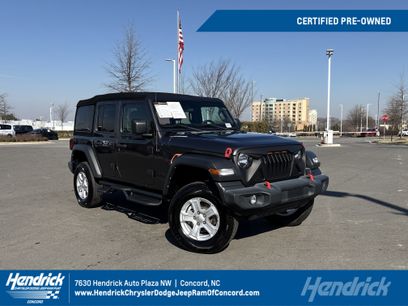 Certified 2021 Jeep Wrangler Unlimited Sport