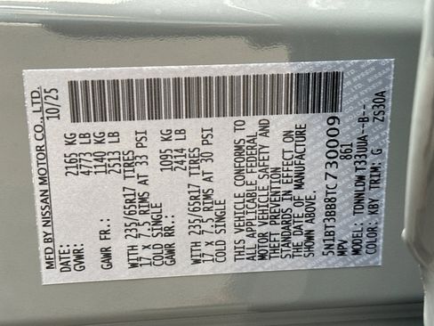 New 2026 Nissan Rogue Rock Creek image 34