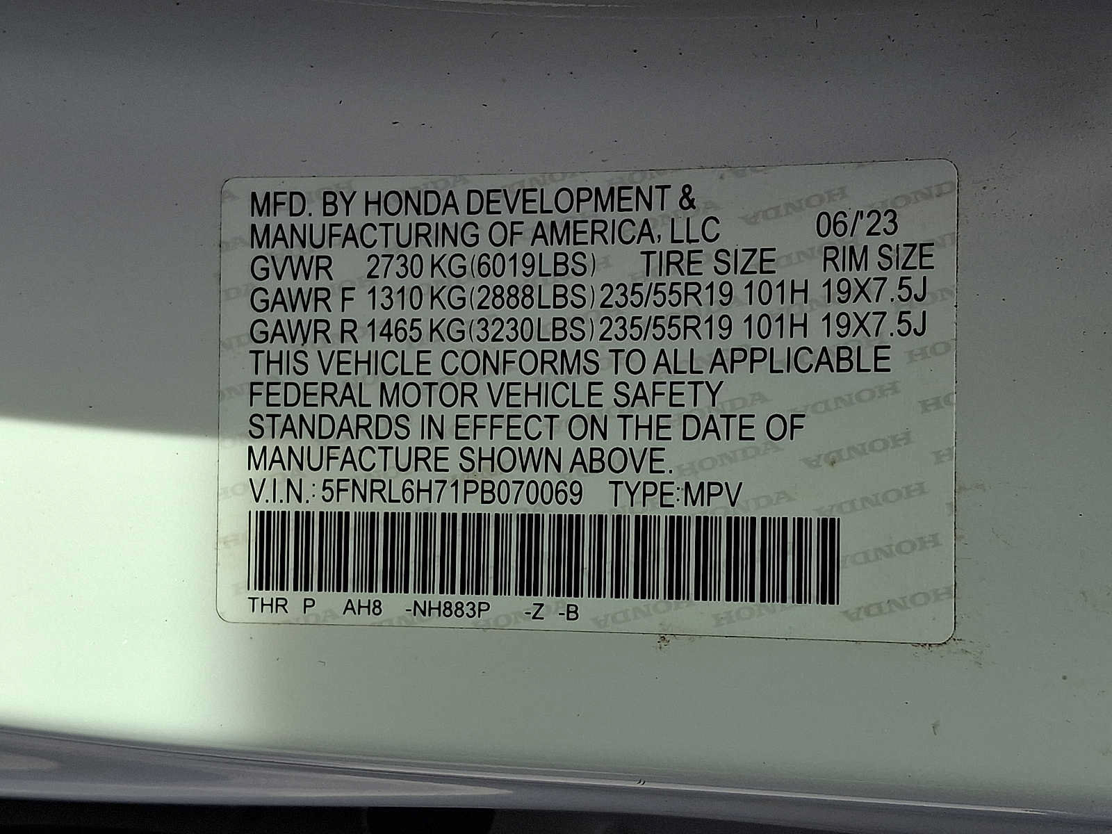 Used 2023 Honda Odyssey Sport image 32