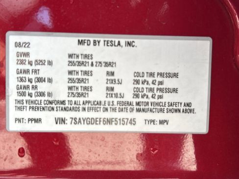 Used 2022 Tesla Model Y Performance AWD/4WD image 20
