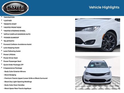 Used 2019 Chrysler Pacifica Limited w/ Advanced Safetytec Group FWD image 3