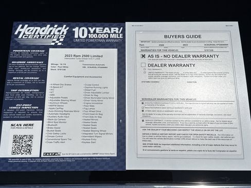 Used 2023 RAM 2500 Limited image 36