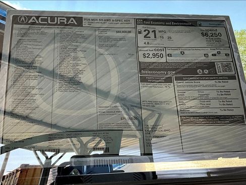 New 2026 Acura MDX A-Spec image 29