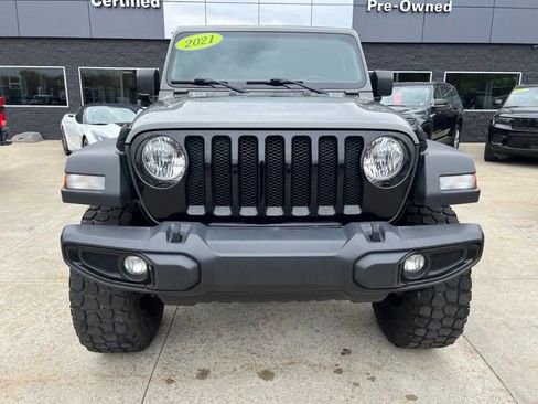 Certified 2021 Jeep Wrangler Unlimited Sport AWD/4WD image 2