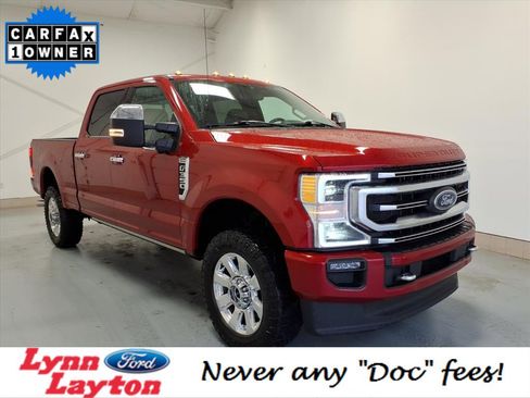 Certified 2021 Ford F350 Platinum image 1
