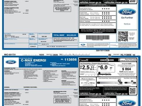 Used 2017 Ford C-MAX Energi SE w/ Equipment Group 402A image 7