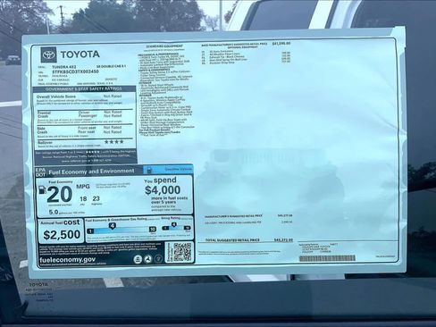 New 2026 Toyota Tundra SR image 21