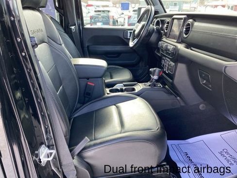 Used 2022 Jeep Wrangler Unlimited Sahara 4xe w/ Cold Weather Group image 40