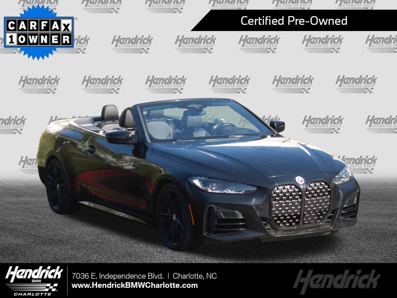 Certified 2023 BMW M440i Convertible w/ Premium Package RWD image 1