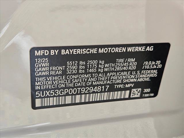 Used 2026 BMW X3 xDrive30i w/ M Sport Package AWD/4WD image 17