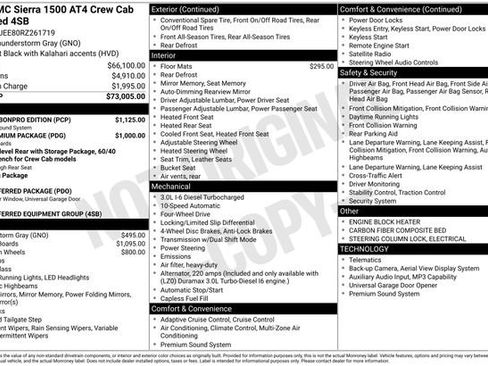 Used 2024 GMC Sierra 1500 AT4 w/ AT4 Carbonpro Edition AWD/4WD image 25
