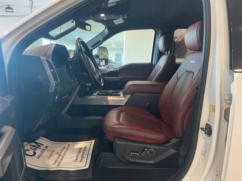 Used 2022 Ford F350 Platinum w/ Snow Plow Prep Package image 12