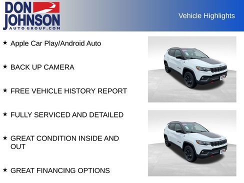 Used 2024 Jeep Compass Trailhawk AWD/4WD image 13