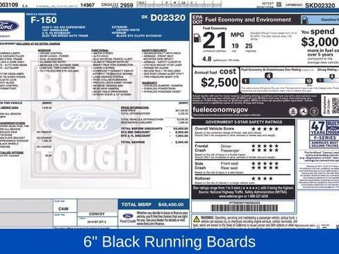 Used 2025 Ford F150 STX w/ STX Black Appearance Package image 5