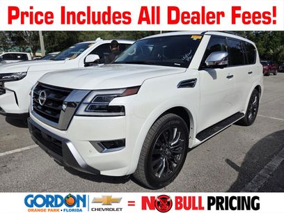 Used 2024 Nissan Armada Platinum w/ Captain's Chairs Package