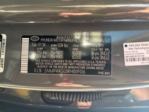 Used 2024 Hyundai Santa Fe Limited image 26