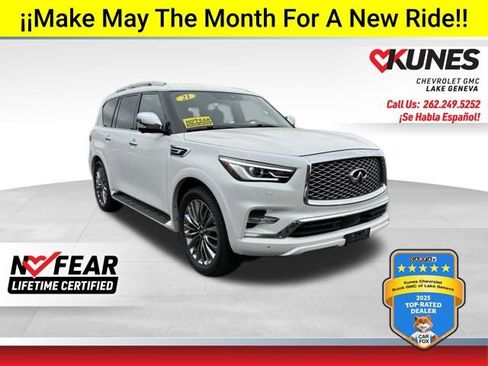 Used 2021 INFINITI QX80 Sensory w/ All-Season Package AWD/4WD image 1