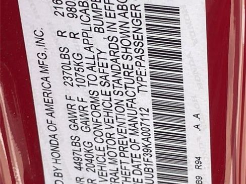 Used 2019 Acura TLX image 28