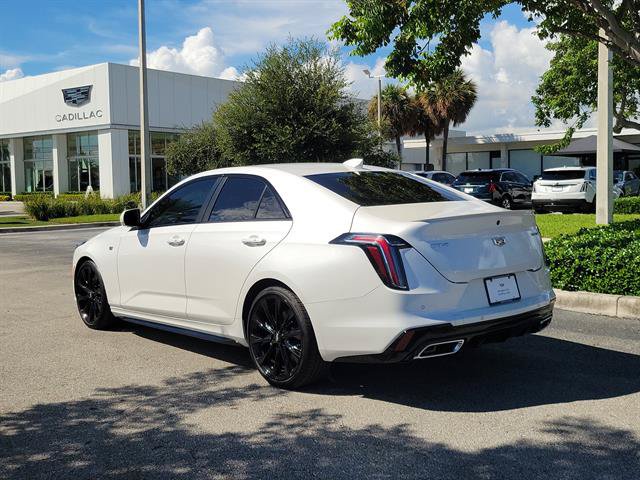 Certified 2025 Cadillac CT4 Sport w/ Climate Package RWD image 4