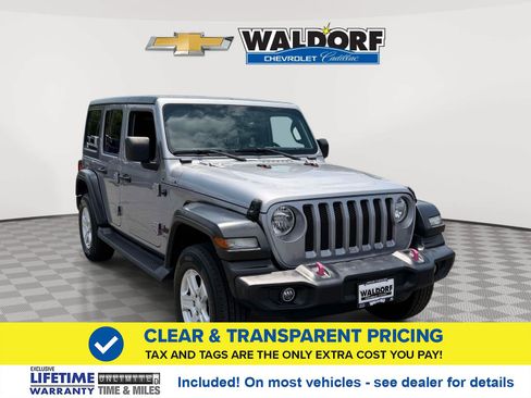 Used 2020 Jeep Wrangler Unlimited Sport S AWD/4WD image 1