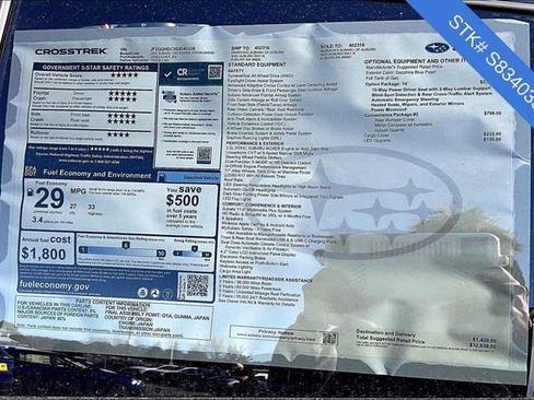 New 2025 Subaru Crosstrek 2.0i Premium image 5