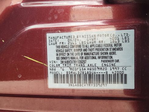 Used 2024 Nissan Sentra SV FWD image 33