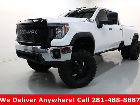 Used 2021 GMC Sierra 3500 4x4 Crew Cab w/ Gooseneck/5TH Wheel Package image 2