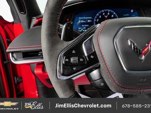 Used 2024 Chevrolet Corvette Z06 w/ Chrome Exterior Badge Package RWD image 10