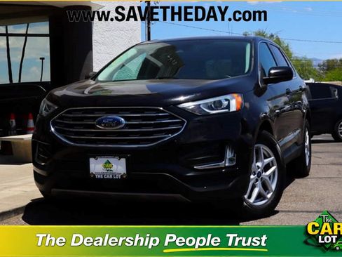 Used 2021 Ford Edge SEL w/ Cargo Accessory Package AWD/4WD image 1