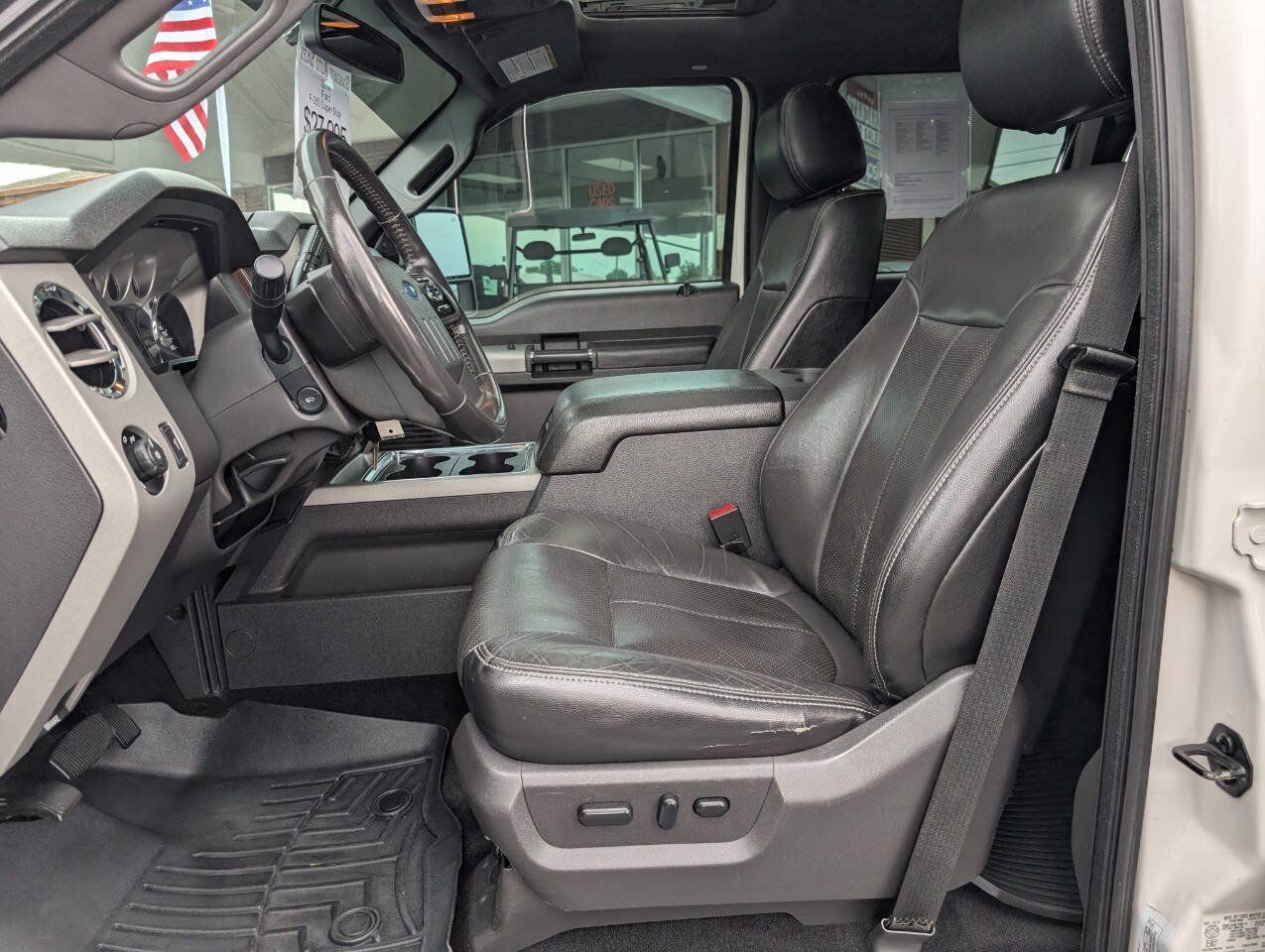 Used 2014 Ford F350 Lariat w/ Lariat Ultimate Package AWD/4WD image 11
