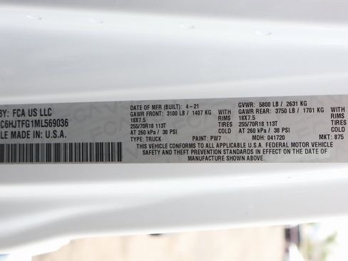 Used 2021 Jeep Gladiator Overland w/ LED Lighting Group image 49