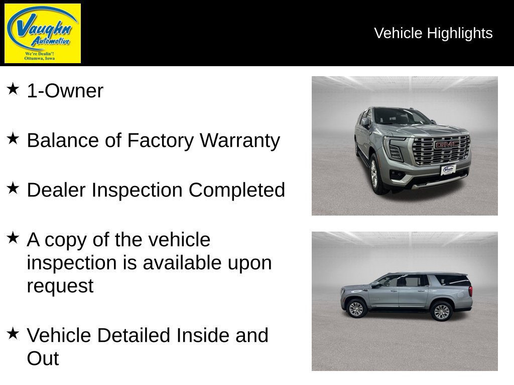 Used 2025 GMC Yukon XL Denali AWD/4WD image 2